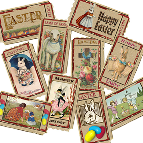 Printable Easter Tickets on Luulla